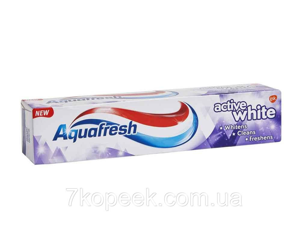 Зубна Паста 125 Мл Active White ТМ AQUAFRESH — Купить Недорого на Bigl ...