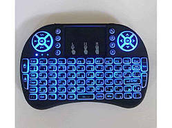 Клавіатура бездротова USB з тачпадом і підсвічуванням Mini Keyboard ТМ КИТАЙ