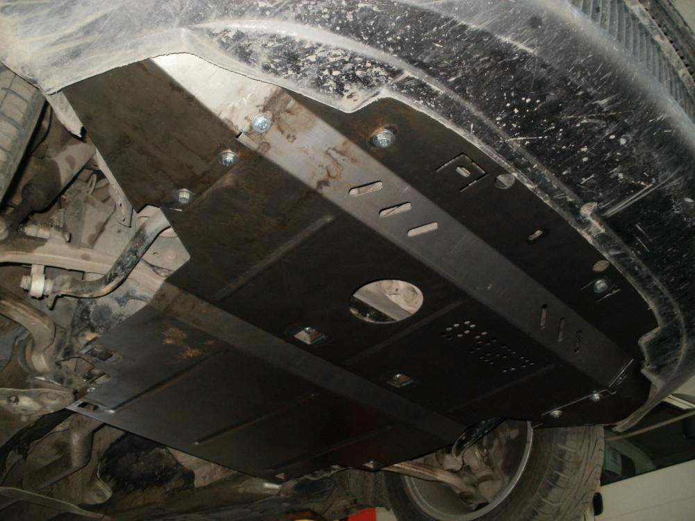 Захист двигуна Skoda SuperB (2001-2008) Кольчуга, фото 1