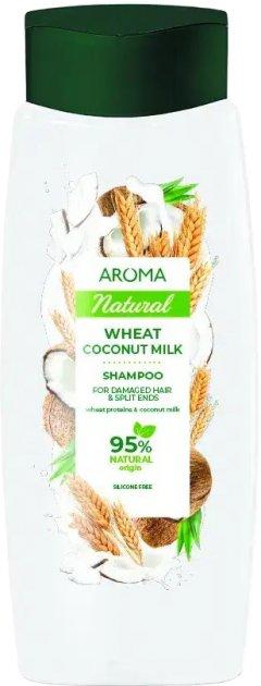 Шампунь Aroma Natural Пшенично-кокосове молоко 400 мл (3800013520550)