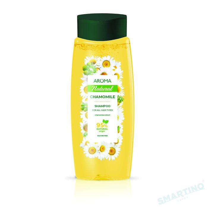 Шампунь Aroma Natural Ромашка для всіх типів волосся 400мл (3800013521250)