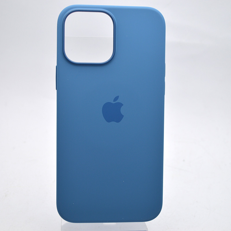 Чохол накладка Silicon Case з MagSafe Splash Screen для iPhone 13 Pro Max Navy Blue/Синій, фото 1