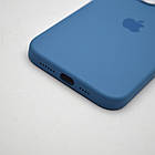 Чохол накладка Silicon Case з MagSafe Splash Screen для iPhone 13 Pro Max Navy Blue/Синій, фото 4