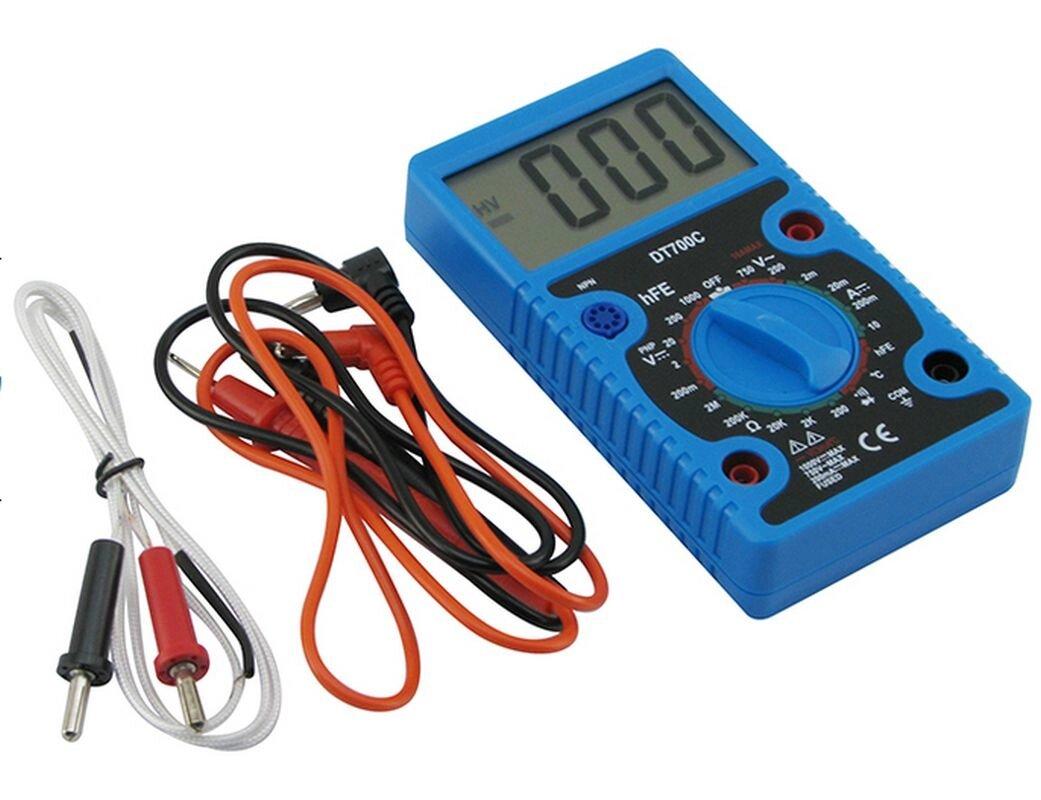Мультиметр цифровий Dt700с, blue