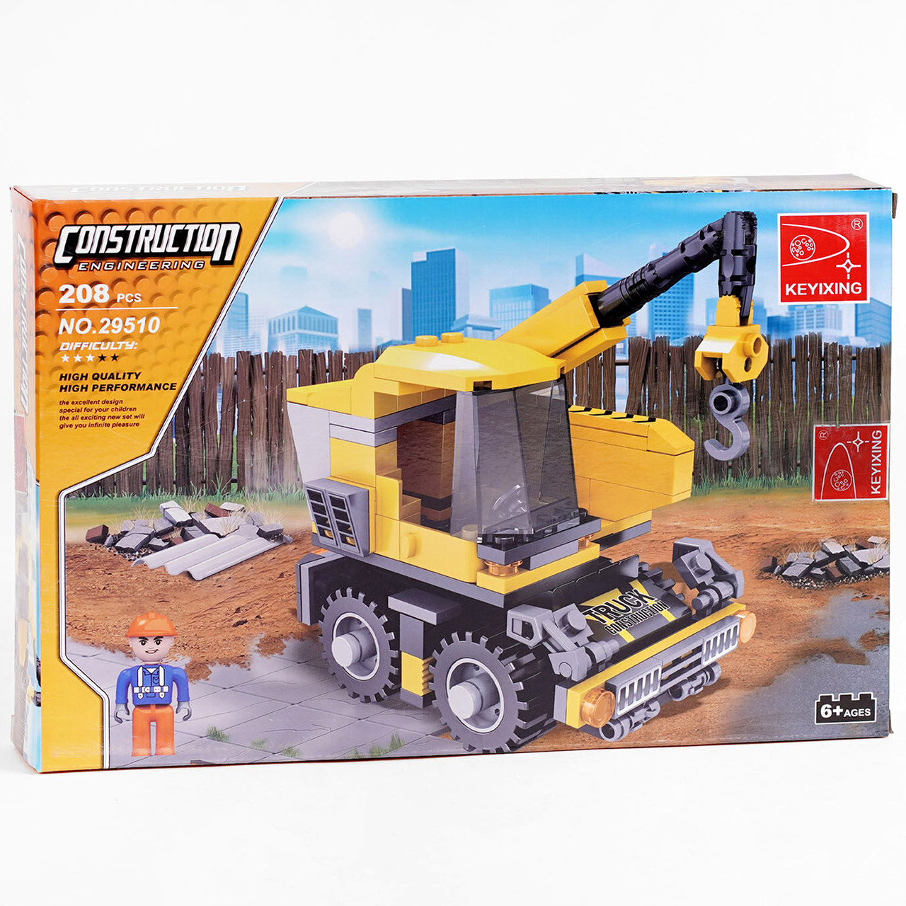 Конструктор AUSINI "Автокран" 29510 (208 деталей)
