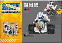 Детский мотоцикл ( 2 цвета, на батарейках, свет, звук, в коробке) LD 162 A