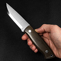 Ніж туристичний Brisa / Бріза Trapper 95 Scandi N690Co (Фінляндія), фото 3