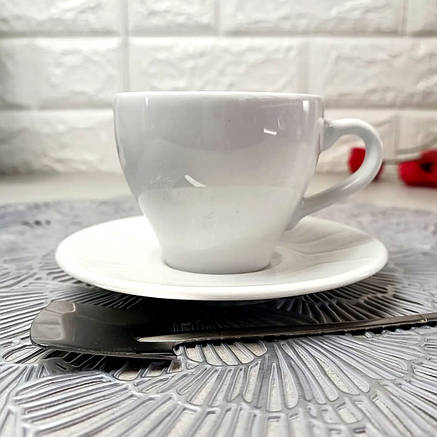 Чашка з блюдцем порцелянова 250мл Lubiana ПАУЛА 1790/1723, фото 2