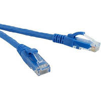 Кабель ATCOM UTP RJ45 Cat.5e patchcord molded 0.5m blue 4961