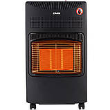 Газовий інфрачервоний нагрівач DMS 4200W Grey, фото 4