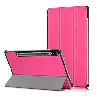 Чехол Samsung Galaxy Tab S8 Plus X800 X806 3fold Hotpink