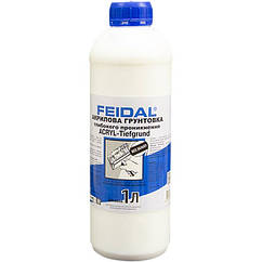 Акрилова ґрунтовка для стін та стелі Feidal Acryl-Tiefgrund 1л