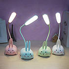 Дитяча настільна LED-лампа на акумуляторі Pets | Світильник акумуляторний | Бездротова лампа, фото 8