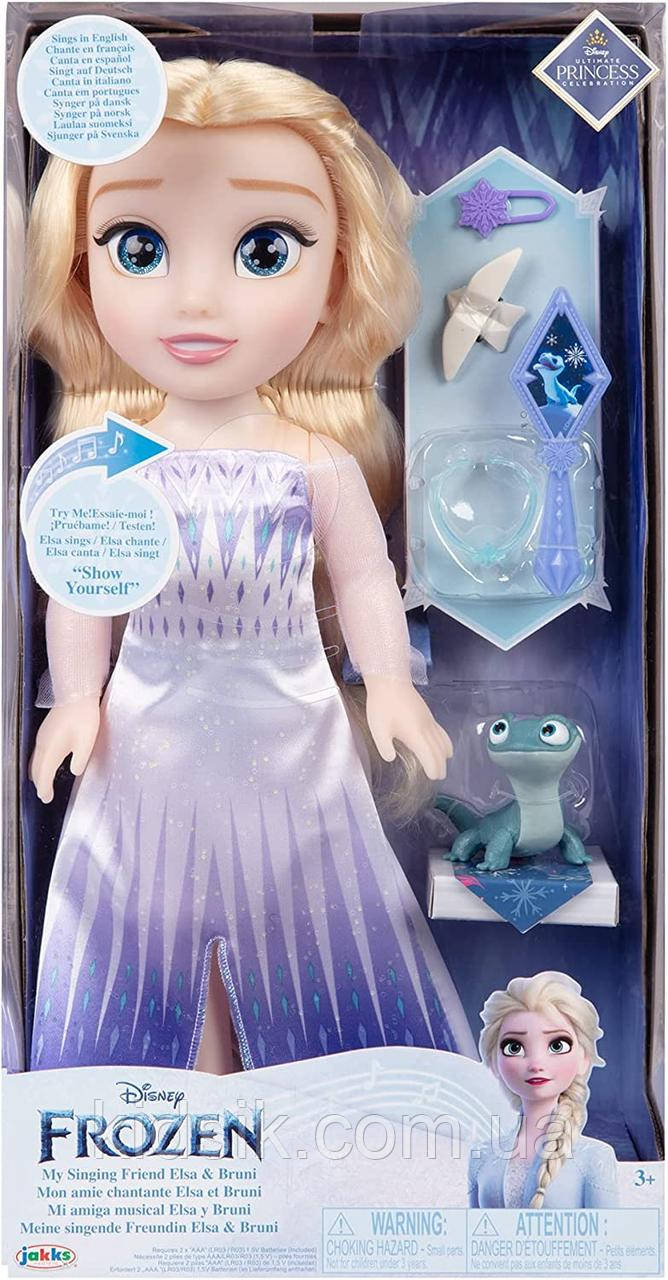 Велика співаюча лялька Ельза Холодне серце 2 Disney Frozen 2 Elsa Doll The Snow Queen My Singing, фото 1