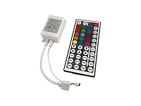 Контролер RGB Lemanso LM9502 інфрачервоний 12В 72Вт 44 кнопки