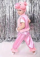 Дитячий костюм Поросятко Хрюша 3,4,5,6,7 років Новорічний костюм Свинки для дітей