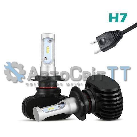 Лампочка LED H7 (SHO-ME) (S.1 6000K 48W) (ID#1725087368), цена: 692 ...