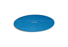 Теплозберігаючий тент Intex 29020 для каркасного надувного круглого басейну (244 см)