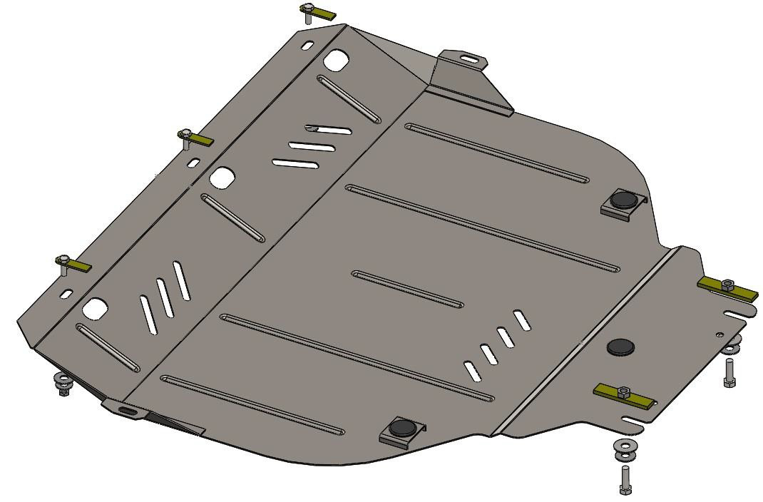 Захист двигуна Volvo C30 (2006-2013) Кольчуга, фото 1