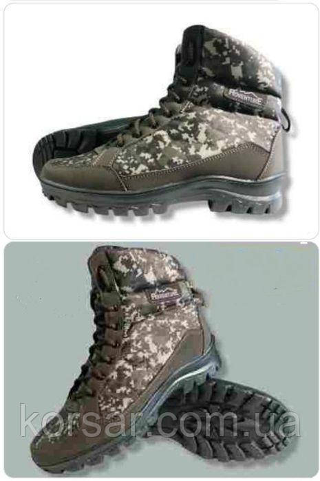 Чоловічі зимові черевики берці на хутрі "Military".  Военторг. Стиль і якість!, фото 1