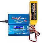 Універсальний зарядний пристрій IMAX B6AC для акумуляторів з балансиром та вбудованим блоком живлення 80W, фото 3