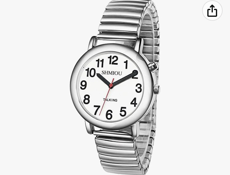 Кварцовий годинник унісекс з еластичним браслетом із неіржавкої сталі