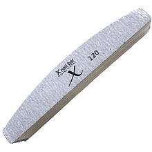 Змінні файли X Nail Bar на м'якій основі для металевої основи (півмісяць), 1 шт. 120гріт.