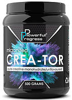 Креатин моногидрат Creatine Crea-Tor Powerfull Progress 500g вкус Лимон-Лайм