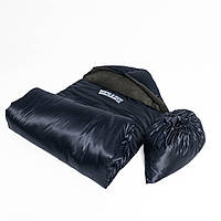 Спальный мешок турестический зимний с чехлом 225х100 см Черный