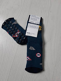 Махрові дитячі шкарпетки з силіконовою ступнею р.23-34 Ewers Німеччина