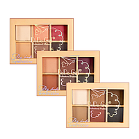 Палетка теней для век перламутровые DoDo Girl Eye Shadow Palette (3 шт. в ассортименте) D3223 В (Розовый, Беж,