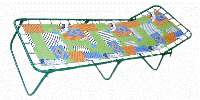 Раскладушка на пружинах "Клад"