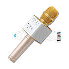 Бездротовий мікрофон караоке bluetooth Q9 Gold, фото 2