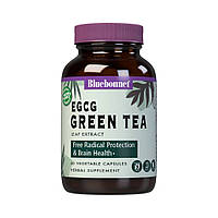 Натуральная добавка Bluebonnet EGCG Green Tea Leaf Extract, 60 капсул