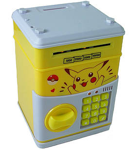 Сейф-скарбничка дитячий Cartoon Box 7030 з кодовим замком, пікачу