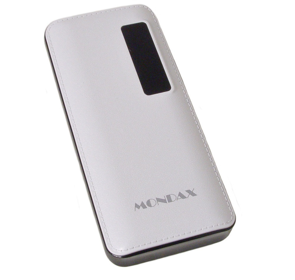 УМБ портативний зарядний Power Bank Mondax SC-12 42000 mAh з ліхтариком, біле