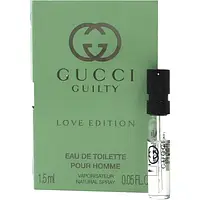 Gucci Guilty Love Edition Pour Homme Туалетная вода мужская 1.5 мл Пробник