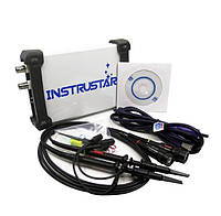 Осциллограф USB приставка INSTRUSTAR DS 205A, 2канала 20МГц 48МС/с