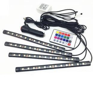 LED AMBIENT HR-01678 кольорова підсвітка для авто вологозахисна RGB