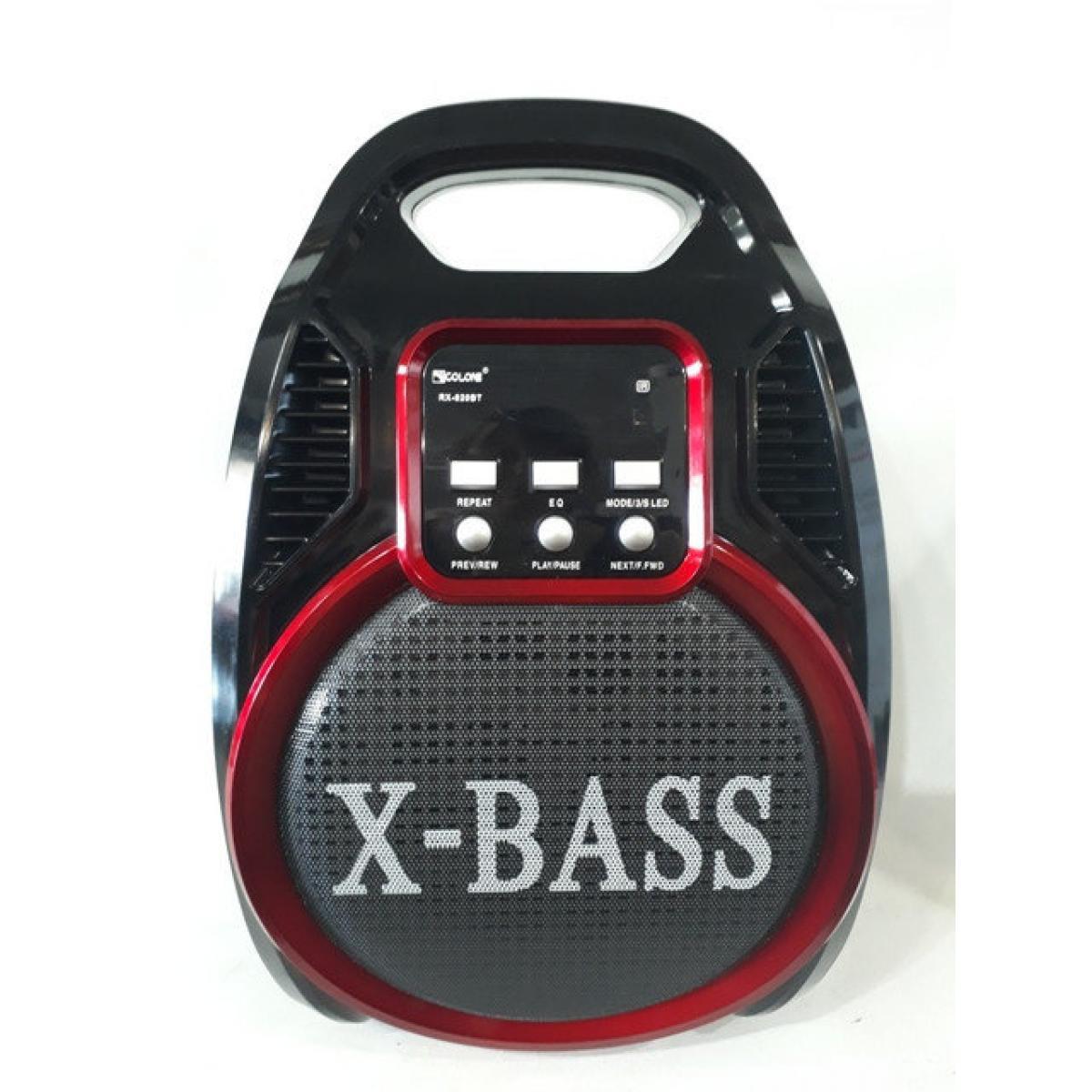 Колонка комбік Bluetooth mp3 радіомікрофон пульт світломузика Golon RX-820 BT