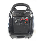 Колонка комбік Bluetooth mp3 радіомікрофон пульт світломузика Golon RX-820 BT, фото 3
