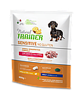 NATURAL Trainer Dog Sensitive no Gluten Adult Mini with Rabbit and whole cereals Корм для мілких порід з кролятиною 0.8 кг