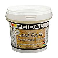 Перламутровая декоративная краска Feidal Sand Farbe сахара 1л