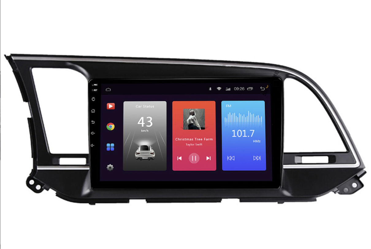 Магнітола для Hyundai Elantra 2016-2018 на Android | Сенсорний екран, GPS, Bluetooth, камера заднього виду