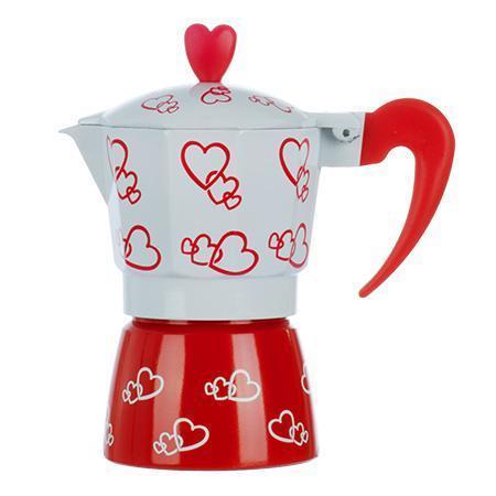 Гейзерна кавоварка 2 чашки Hearts R16594