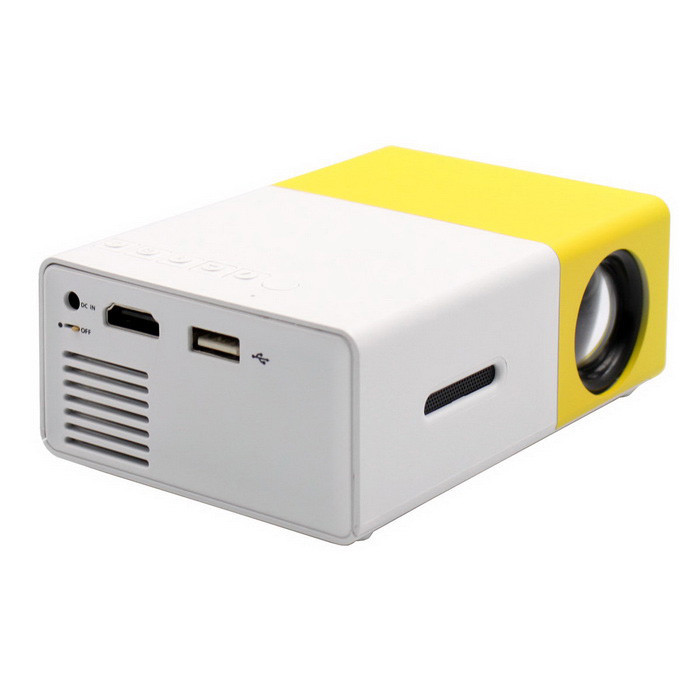 Міні портативний мультимедійний проектор з динаміком Led Projector YG300
