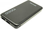 УМБ портативний зарядний пристрій Power Bank Awei P28K 10000 mAh, чорне, фото 3