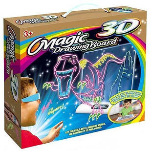 Дошка для малювання Toy Magic 3D Динозавр