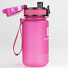 Пляшка для води Harmony 350 мл, рожева, фото 2