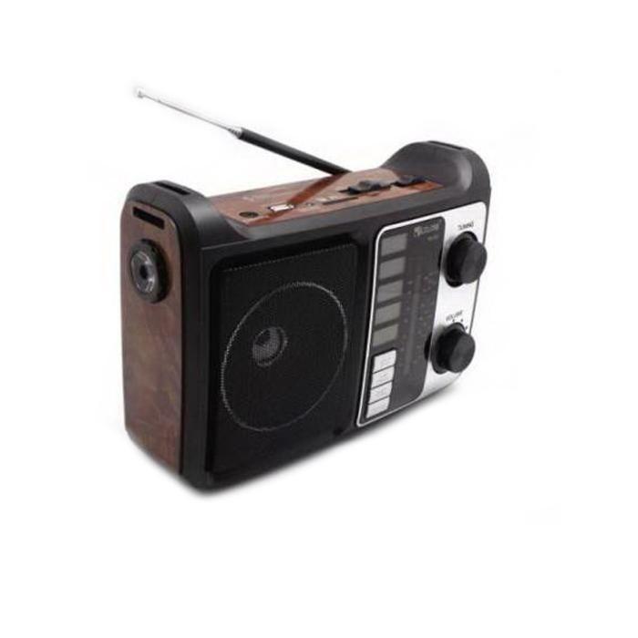 Портативна колонка радіо MP3 USB Golon RX-333+BT c Bluetooth Wooden